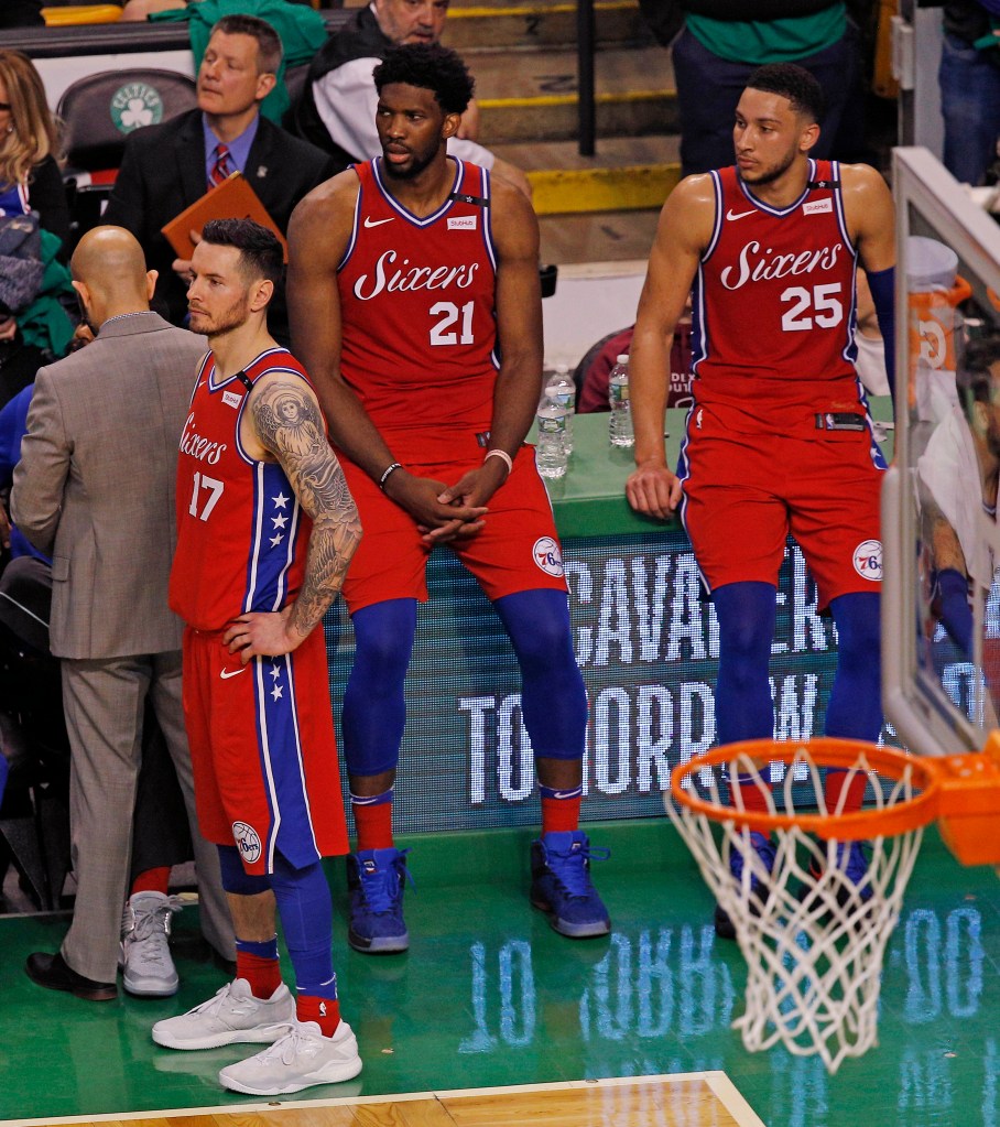 Joel Embiid and Ben Simmons.