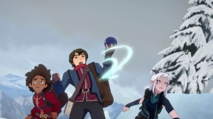 Callum from 'The Dragon Prince' doing a spell