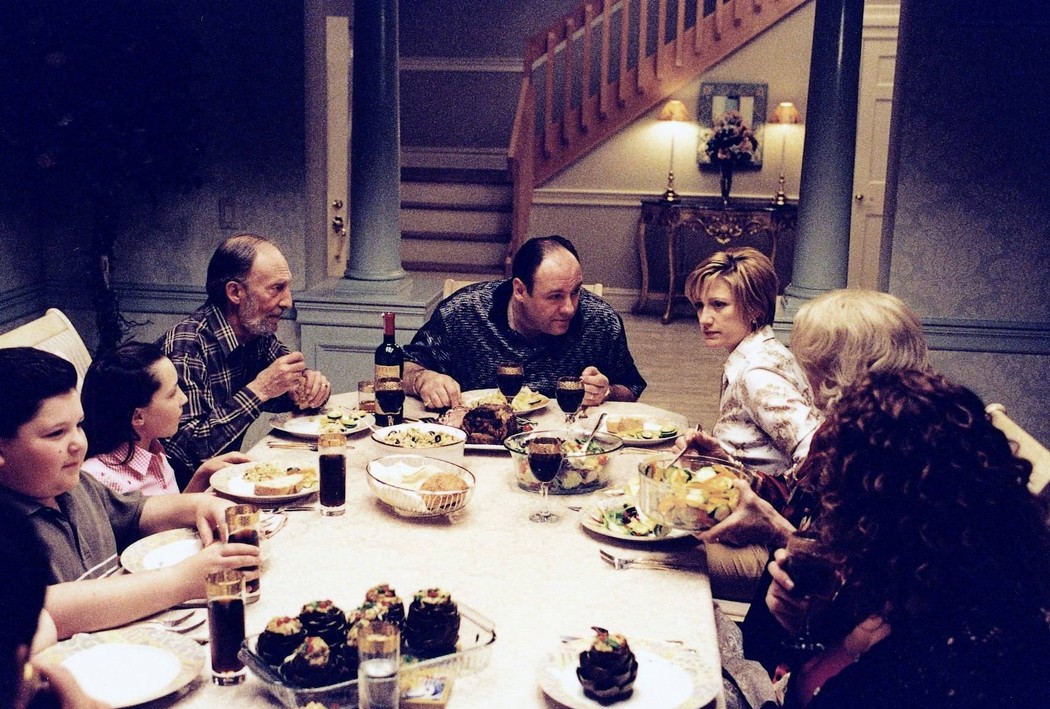 Familienessen bei den Sopranos