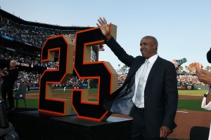 San Francisco Giants legend Barry Bonds.