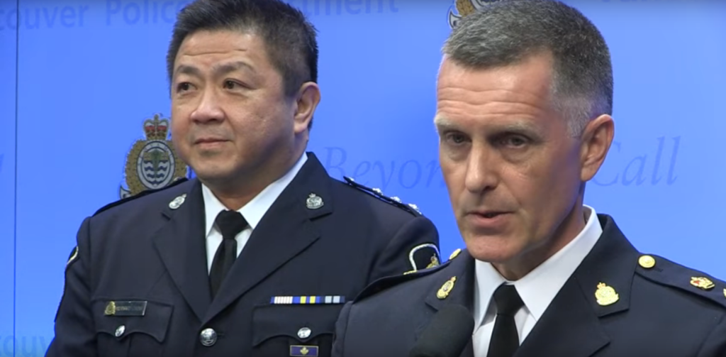 VPD deputy chief Laurence Rankin