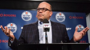 The Edmonton Oilers fired general manager Peter Chiarelli.