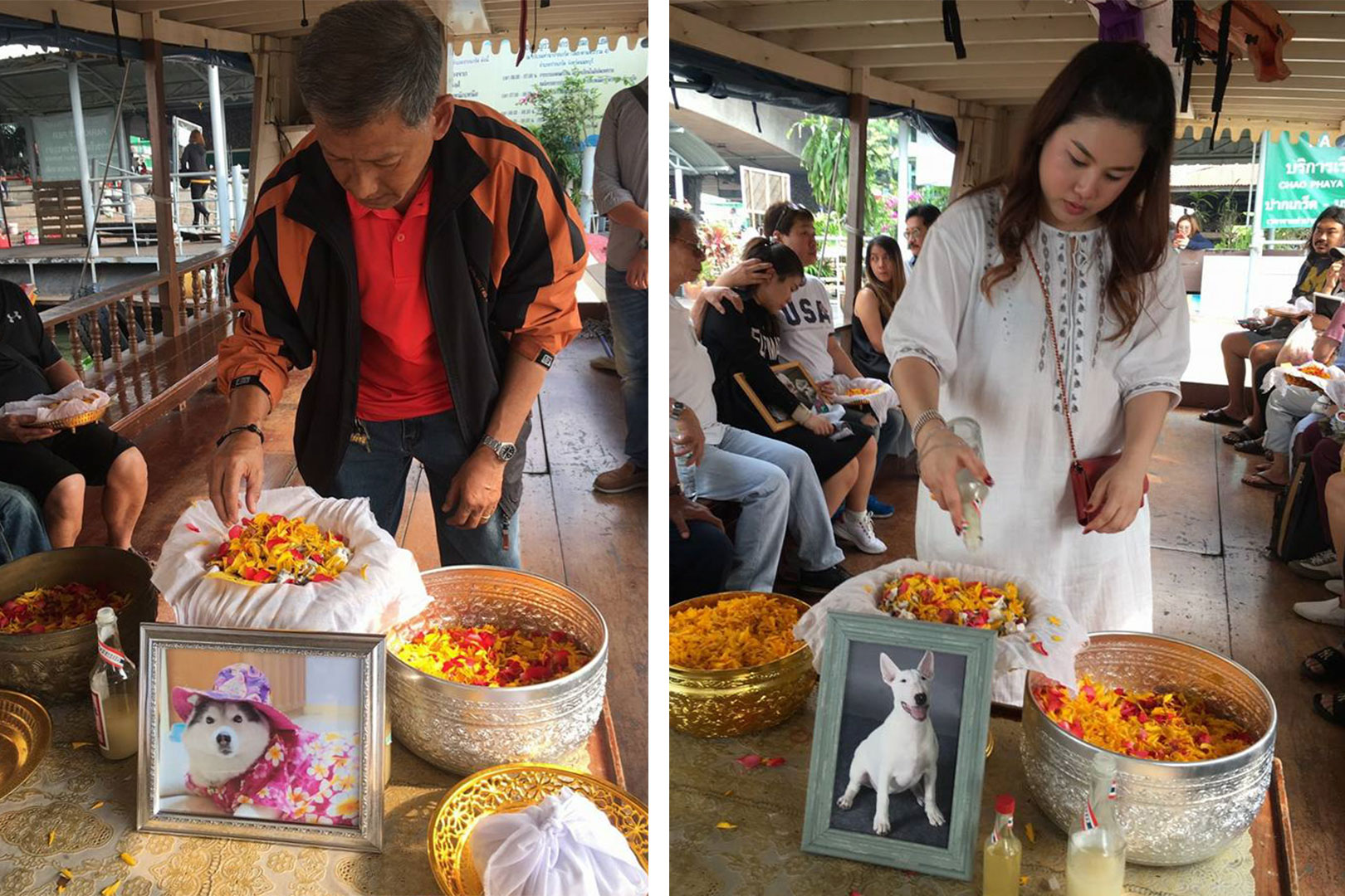 Dog-Funerals-Buddhist-Tradition-Bangkok-Thailand-2-Collage