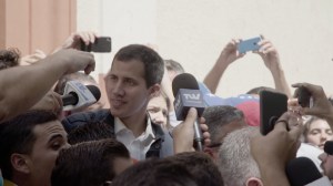 Líder de la oposición en Venezuela, Juan Guaidó