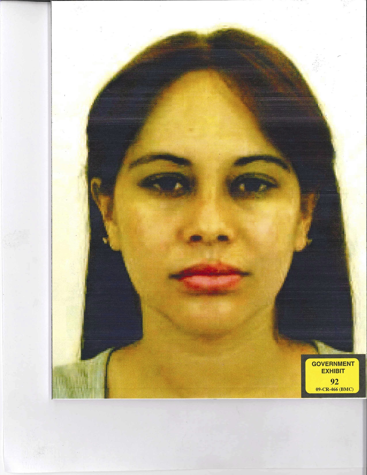 Lucero Guadalupe Sanchez Lopez — Chapo's mistress. (Photo: U.S. Attorneys Office for the Eastern District of New York)