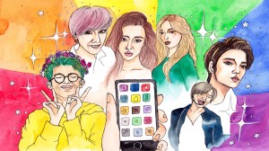 K-pop illustration by Esme Blegvad