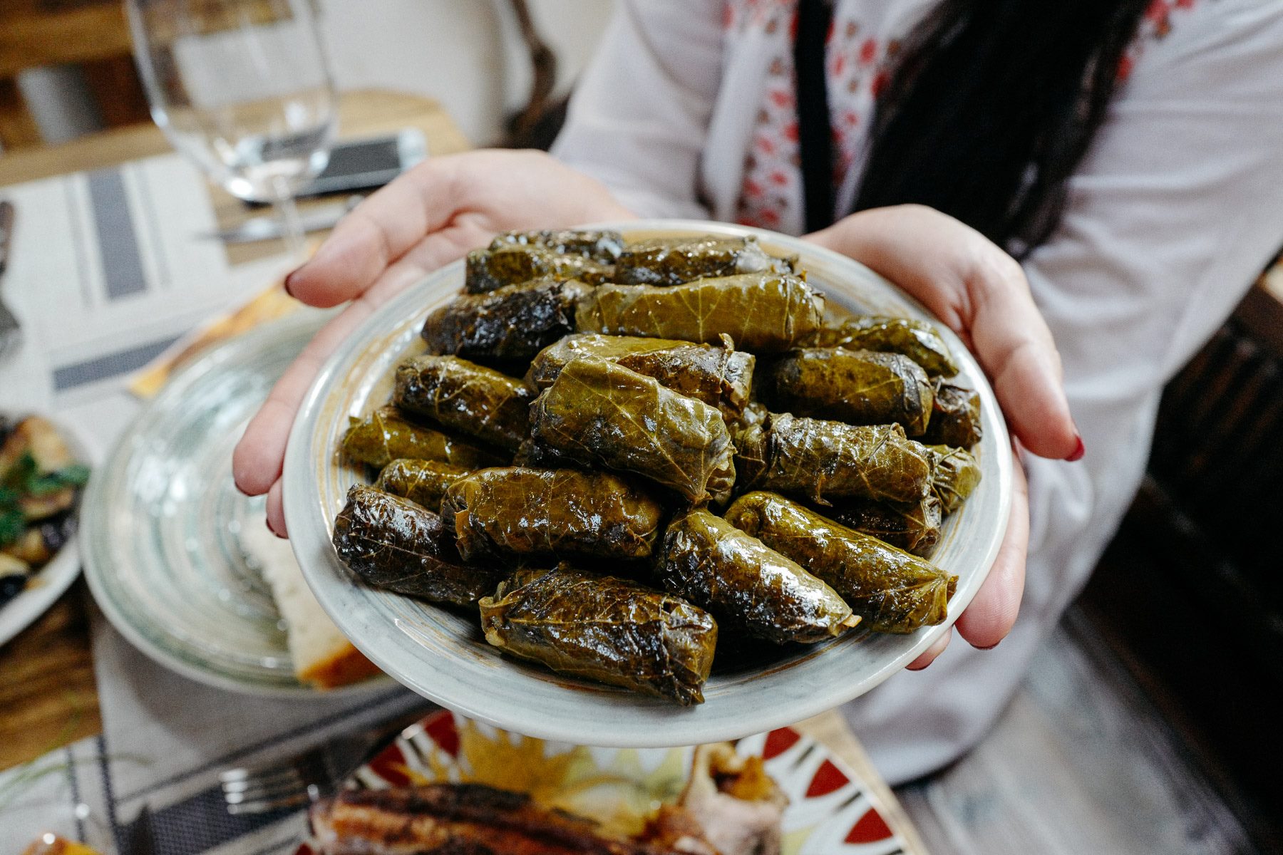 stuffed grape leaves