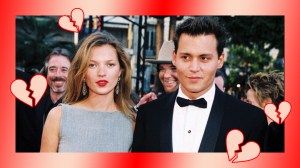 Johnny Depp and Kate Moss