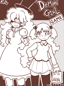 Demon Girl Game_Title Screen