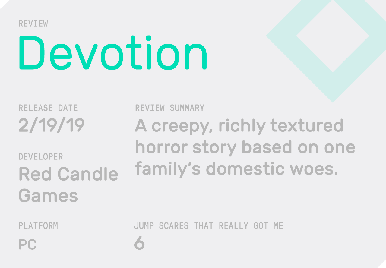 Devotion review block