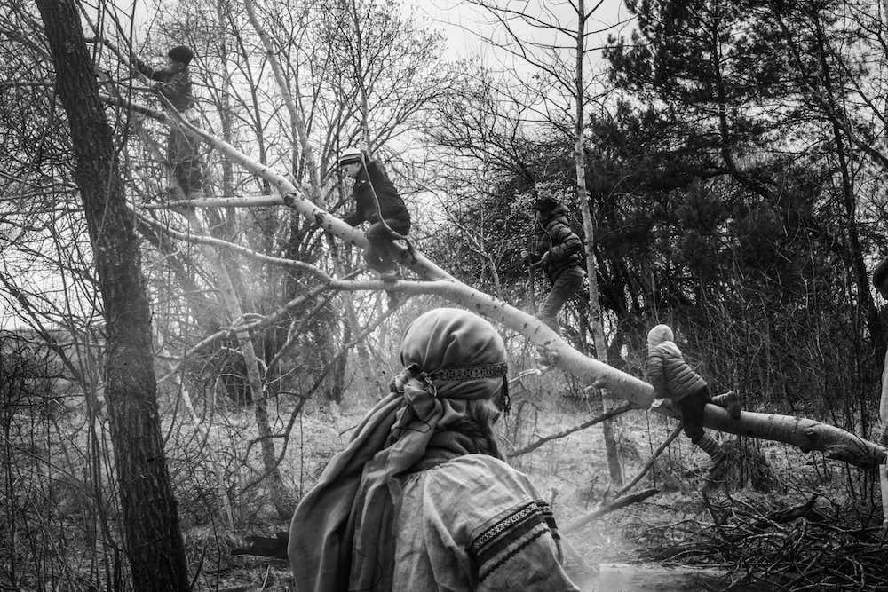 Photos of Russian Pagans Burning Stuff for the Gods