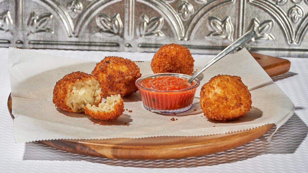 Cheesy Arancini Recipe