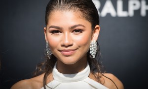 Zendaya during Paris Fashion Week