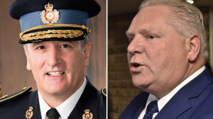 Ontario police who was fired for criticizing doug ford