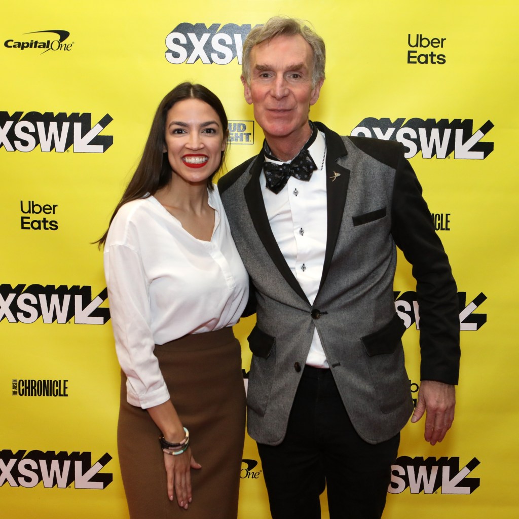 AOC and Bill Nye