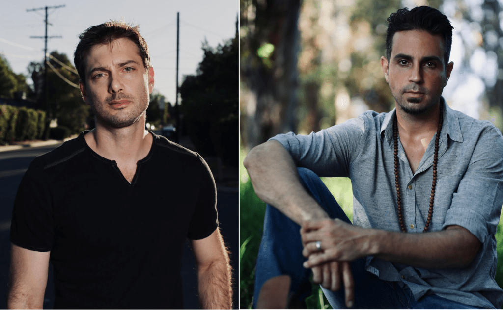 James Safechuck and Wade Robson in Dan Reed's Leaving Neverland