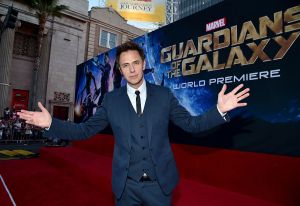 James Gunn dalam peluncuran film Guardians of the Galaxy 2