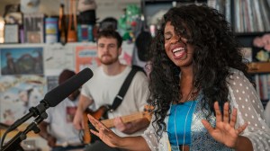 Lead image still from Nao's NPR Tiny Desk Concert​