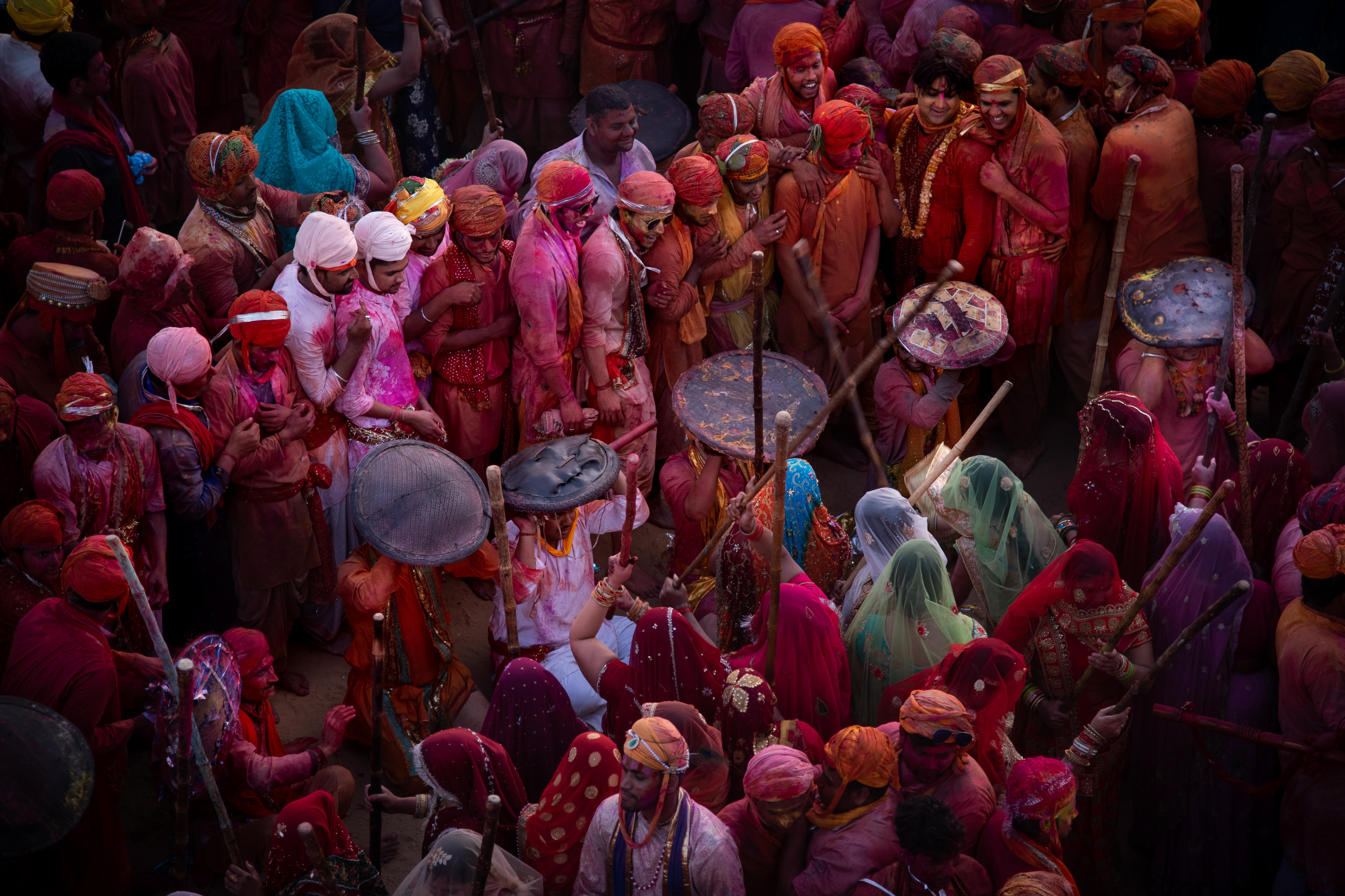 lathmar holi india