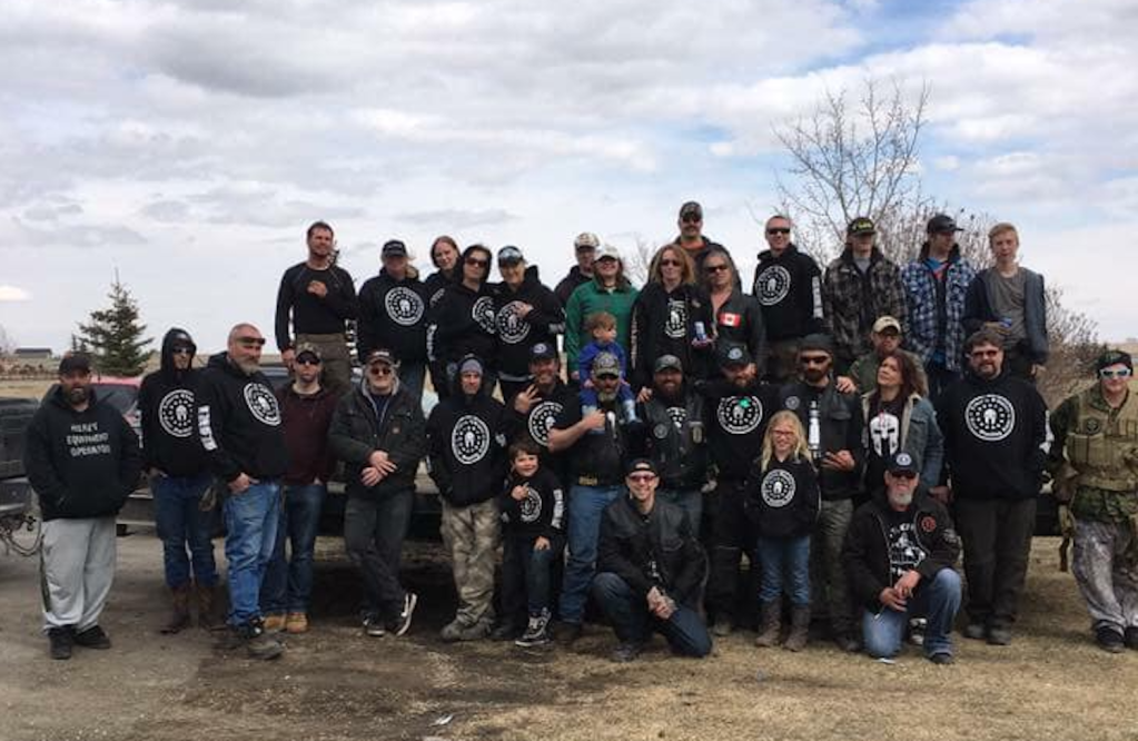 A photo of an Alberta III% Chapter taken in late 2018.