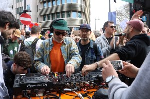 DJs for a People's Vote party on Saturday 23 March 2019