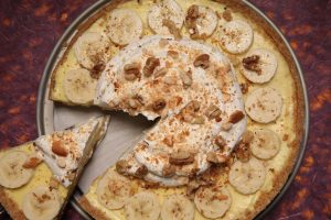 Torta cremosa alla banana