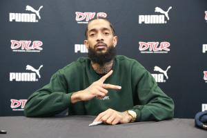 Late rapper and entrepreneur Nipsey Hussle in 2018