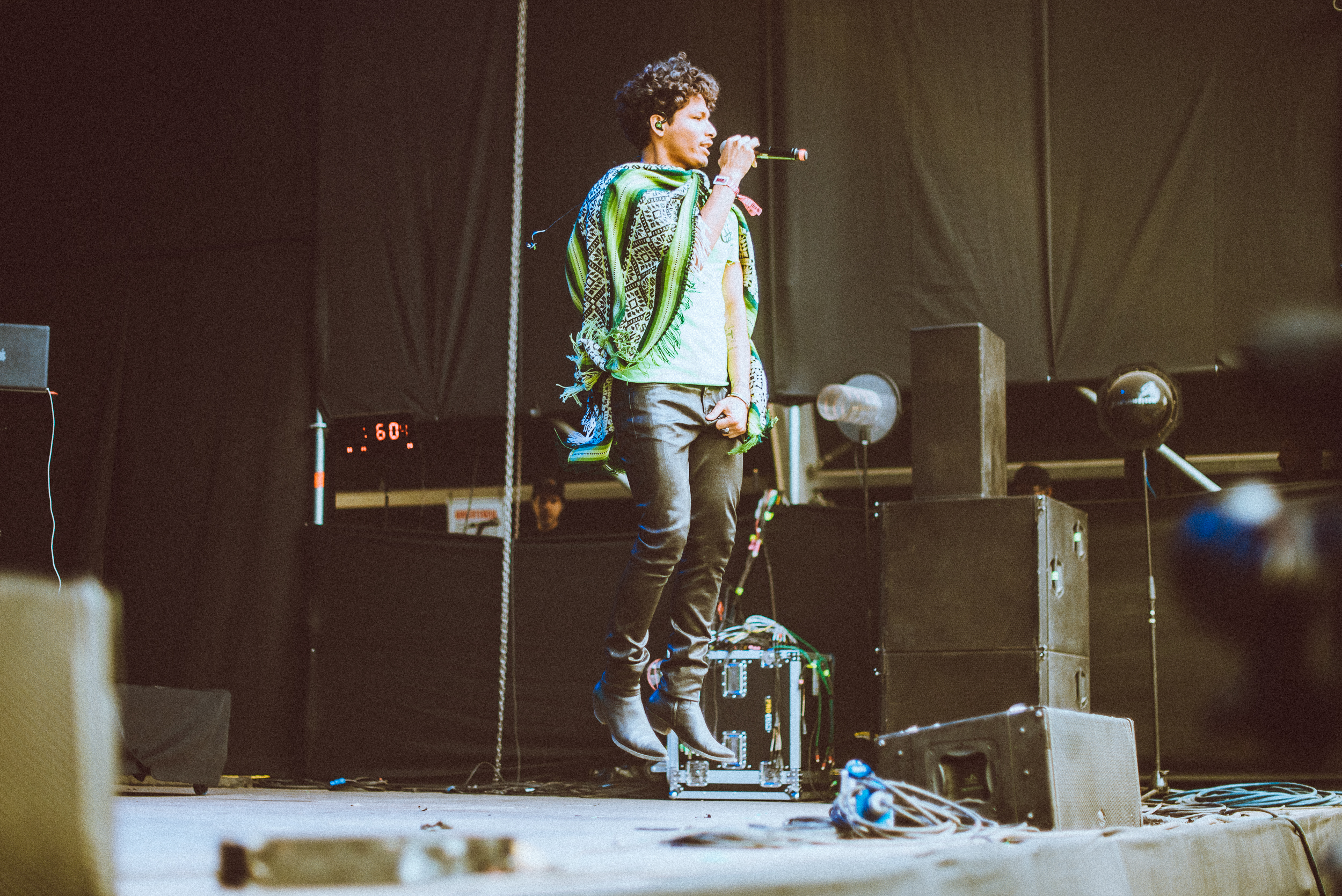 A.CHAL en Lollapalooza Chile 2019. Foto por Carlos Molina.