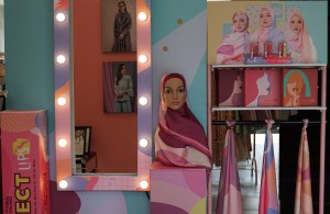 A luxury Muslim-wear store in Malaysia