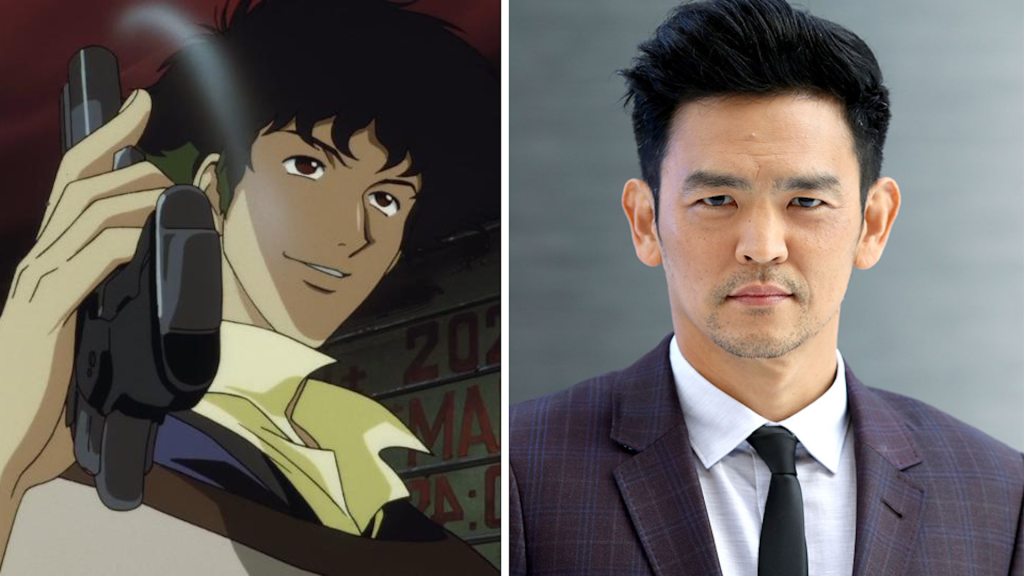 Spike Spiegel from 'Cowboy Bebop' and John cho