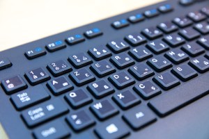 Le nouveau clavier français. Image : Mikko Raskinen/Aalto University​