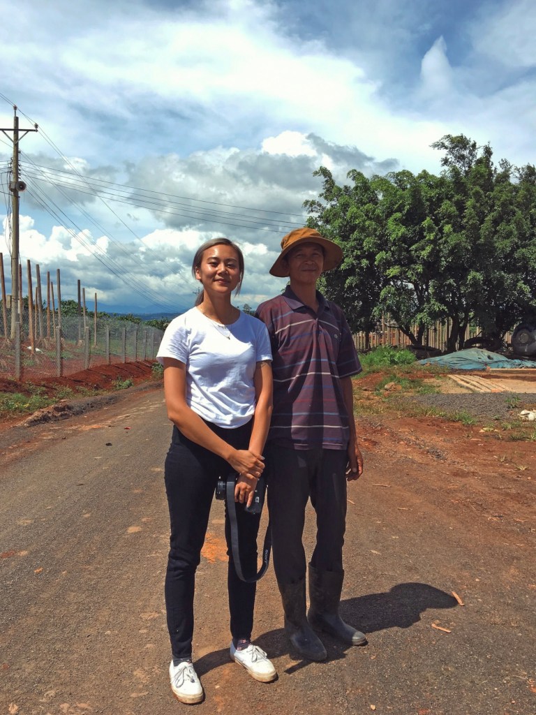 Sahra first meeting with farmer October 2016