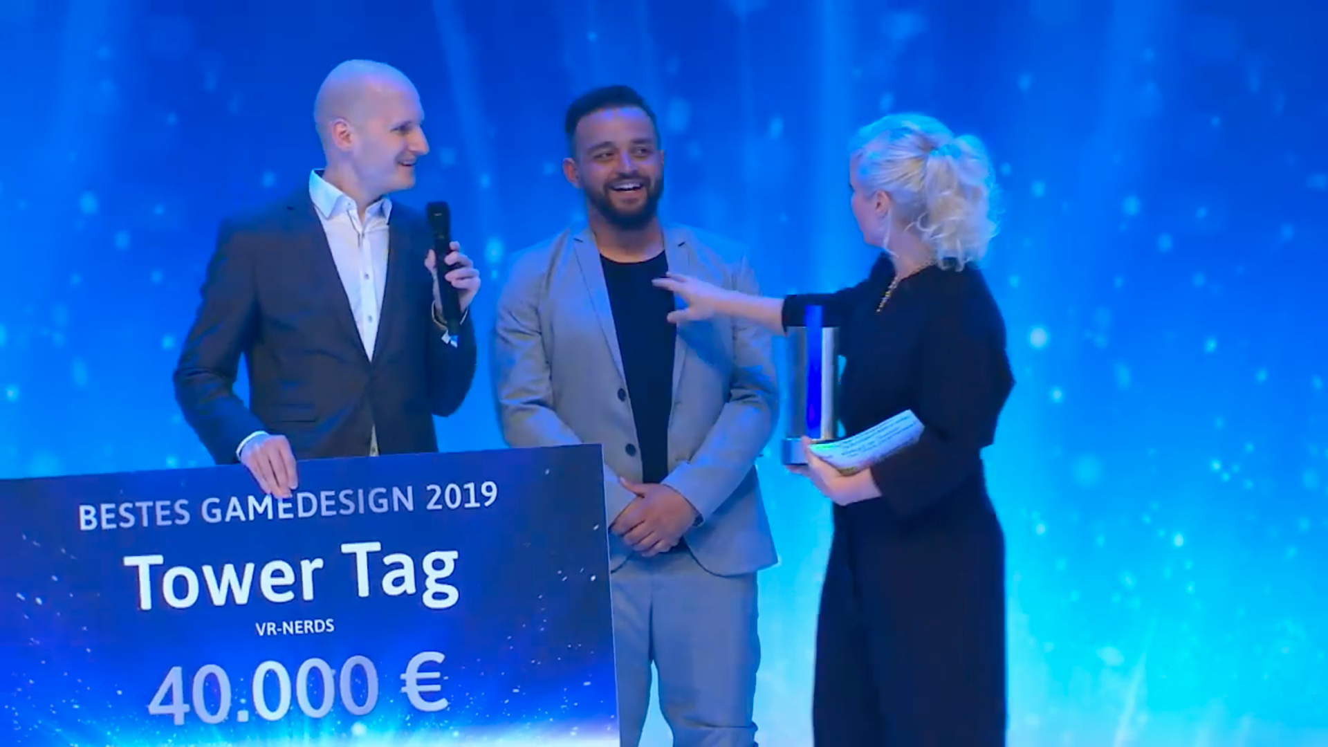 Tower Tag beim Computerspielpreis