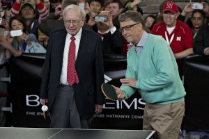 Warren Buffett and Bill Gates