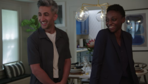 Jess Guilbeaux and Tan France in 'Queer Eye'