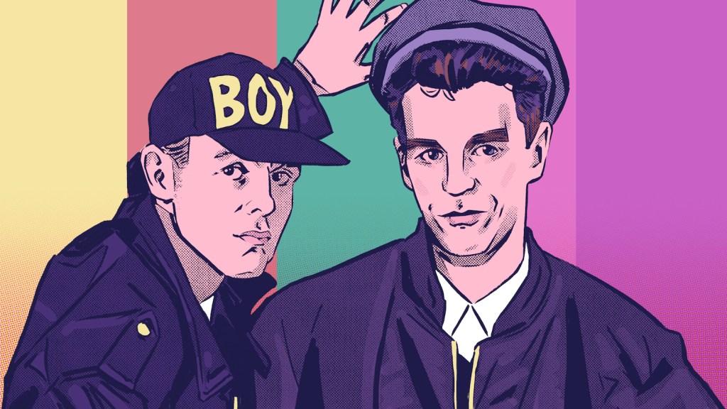 Illustration of The Pet Shop Boys