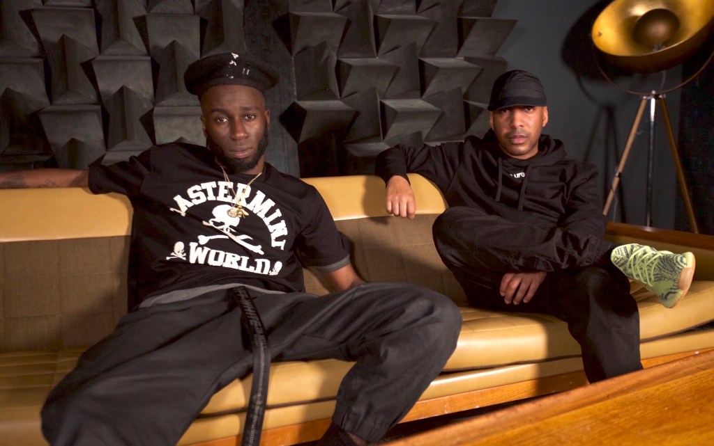 UK rapper Kojey Radical and producer Shy FX in London 2019