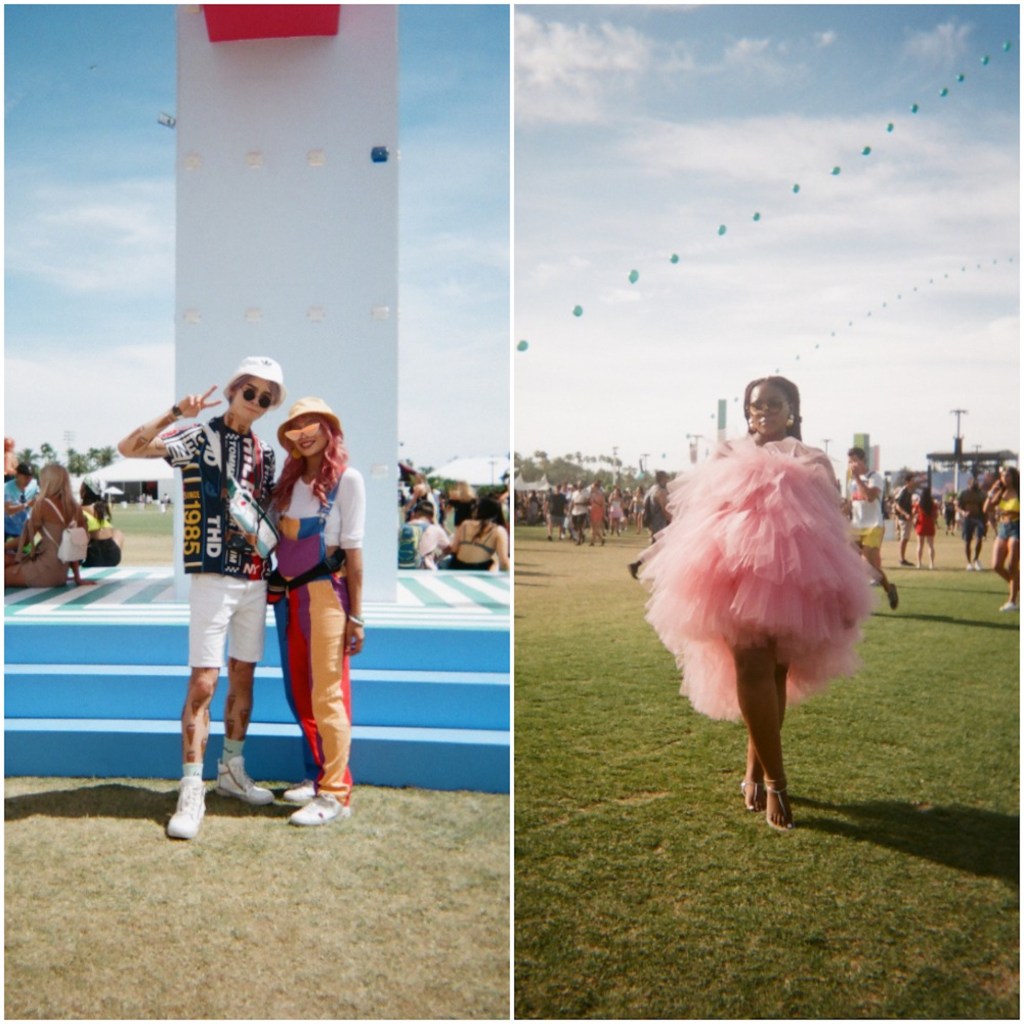 Coachella festival fashion portraits