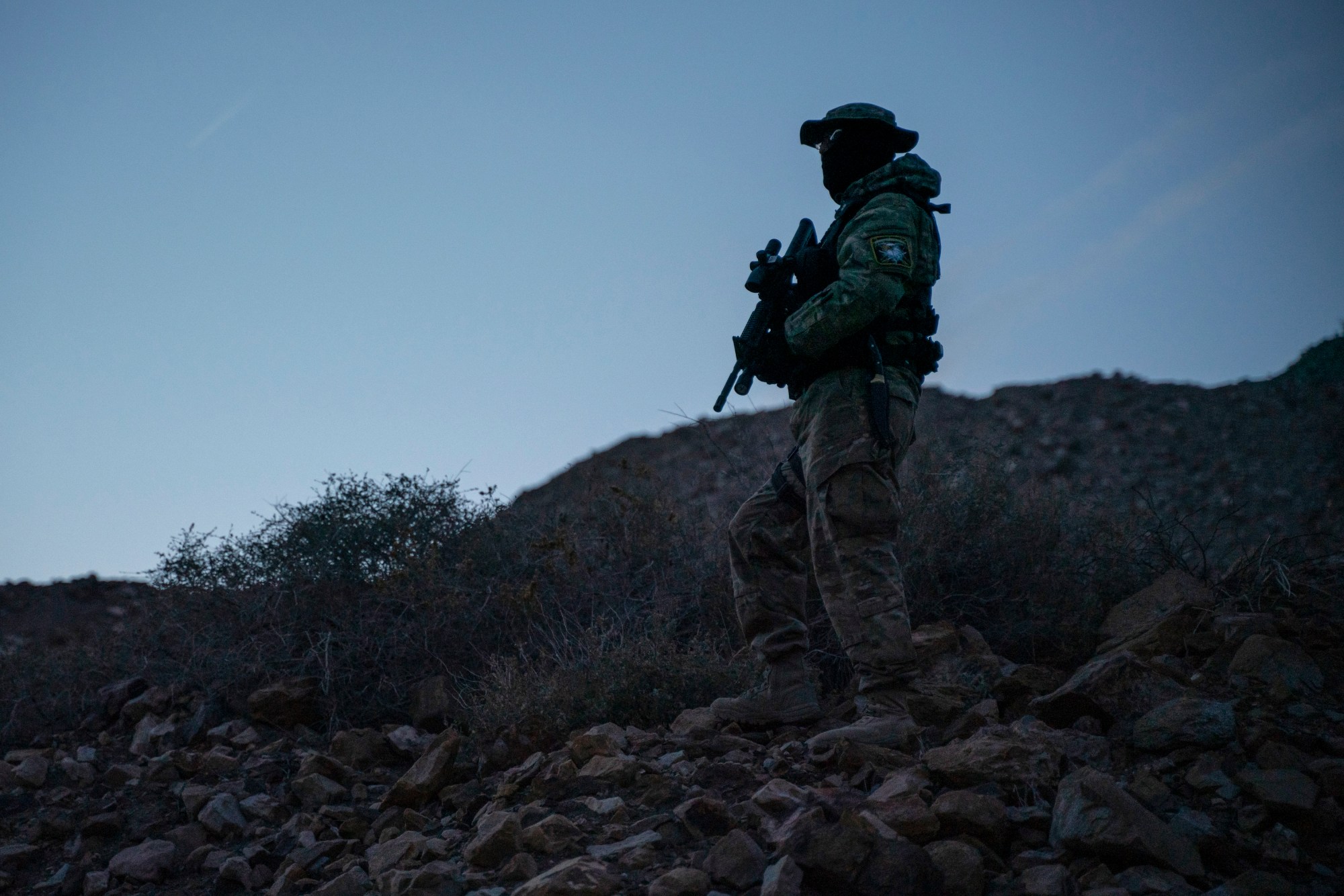 That armed militia at the border in New Mexico is calling it a day