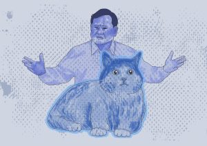 Bobby The Cat milik Prabowo Subianto Mencuri Perhatian di Tengah Kegilaan Dua Kubu Pilpres