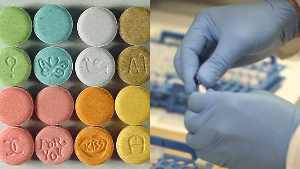 Ecstasy pills and pill-testing