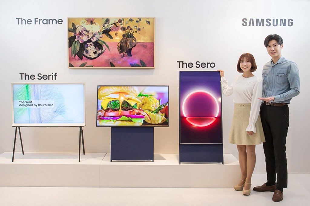 Samsung Jual TV Vertikal Rp228 Juta Buat Nonton Postingan Instagram