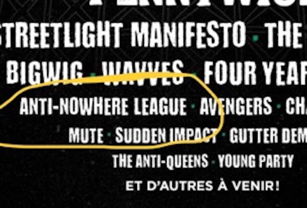 Anti-Nowhere League retiré de la programmation de festivals pour propos jugés homophobes