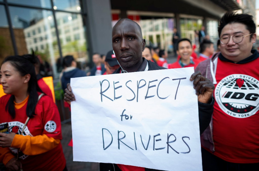 Uber drivers are striking but the gig economy makes it a brutal fight.