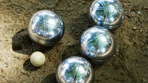 Petanque balls