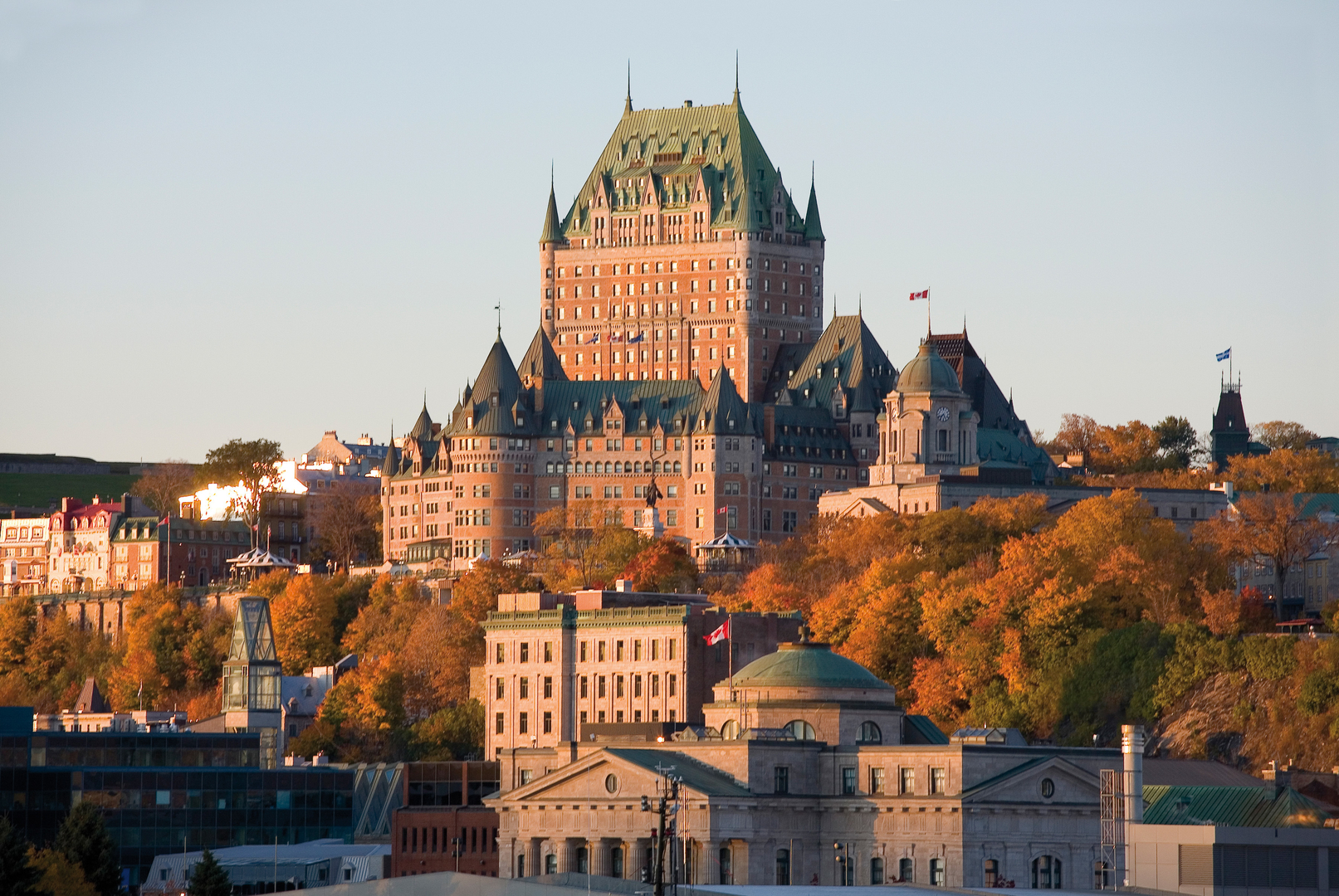 Chateau Frontenac. Foto por Luc-Antoine Couturier