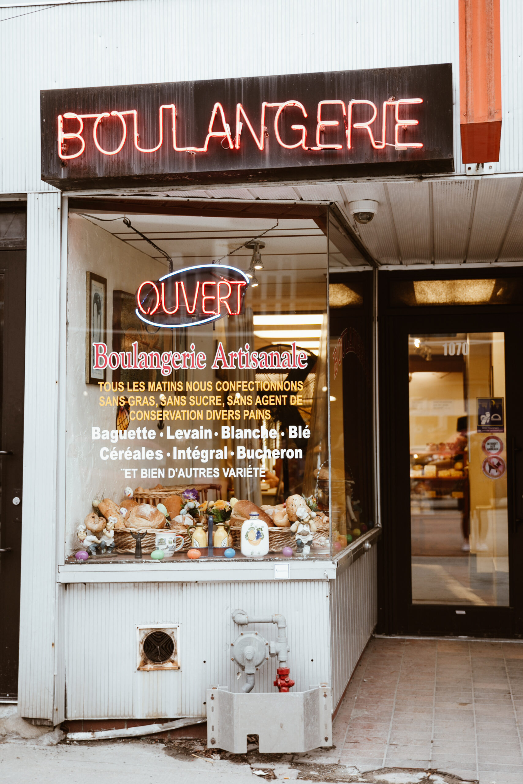 Una de las muchísimas Boulangeries de Montcalm.