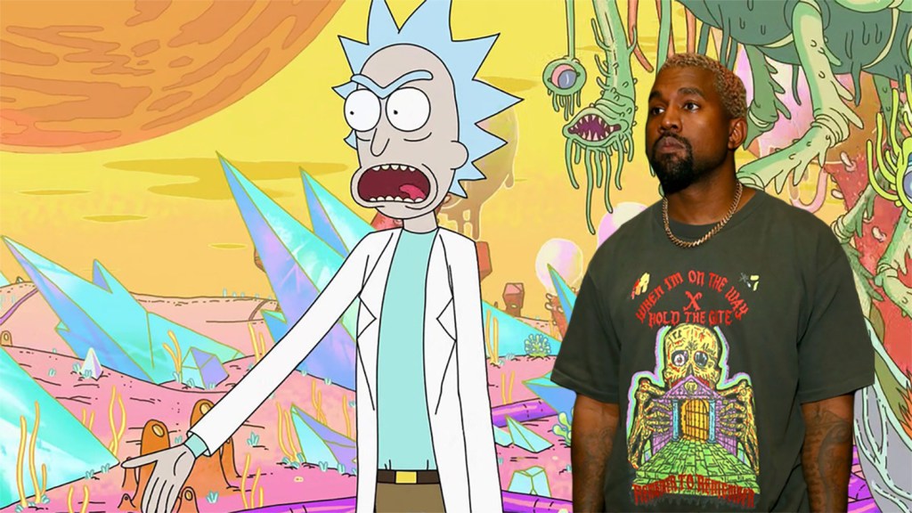 Rick and Morty y Kanye West