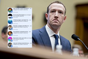 gruppi facebook segreti zuccing mark zuckerberg