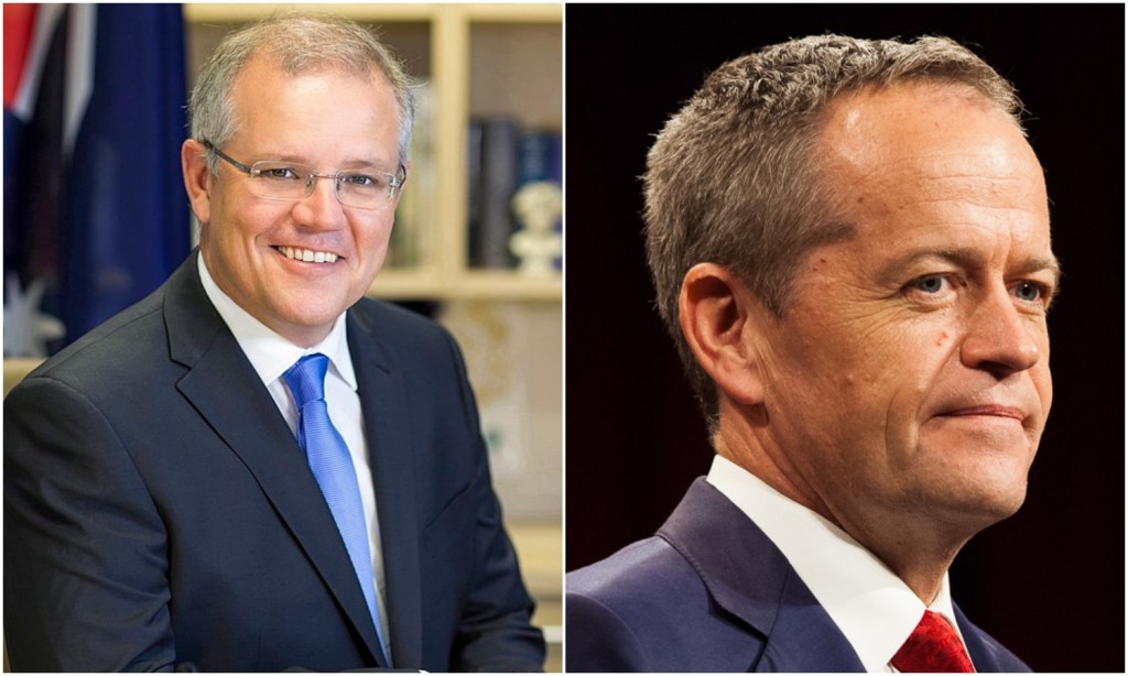 Bill Shorten Scott Morison 2019 australian election